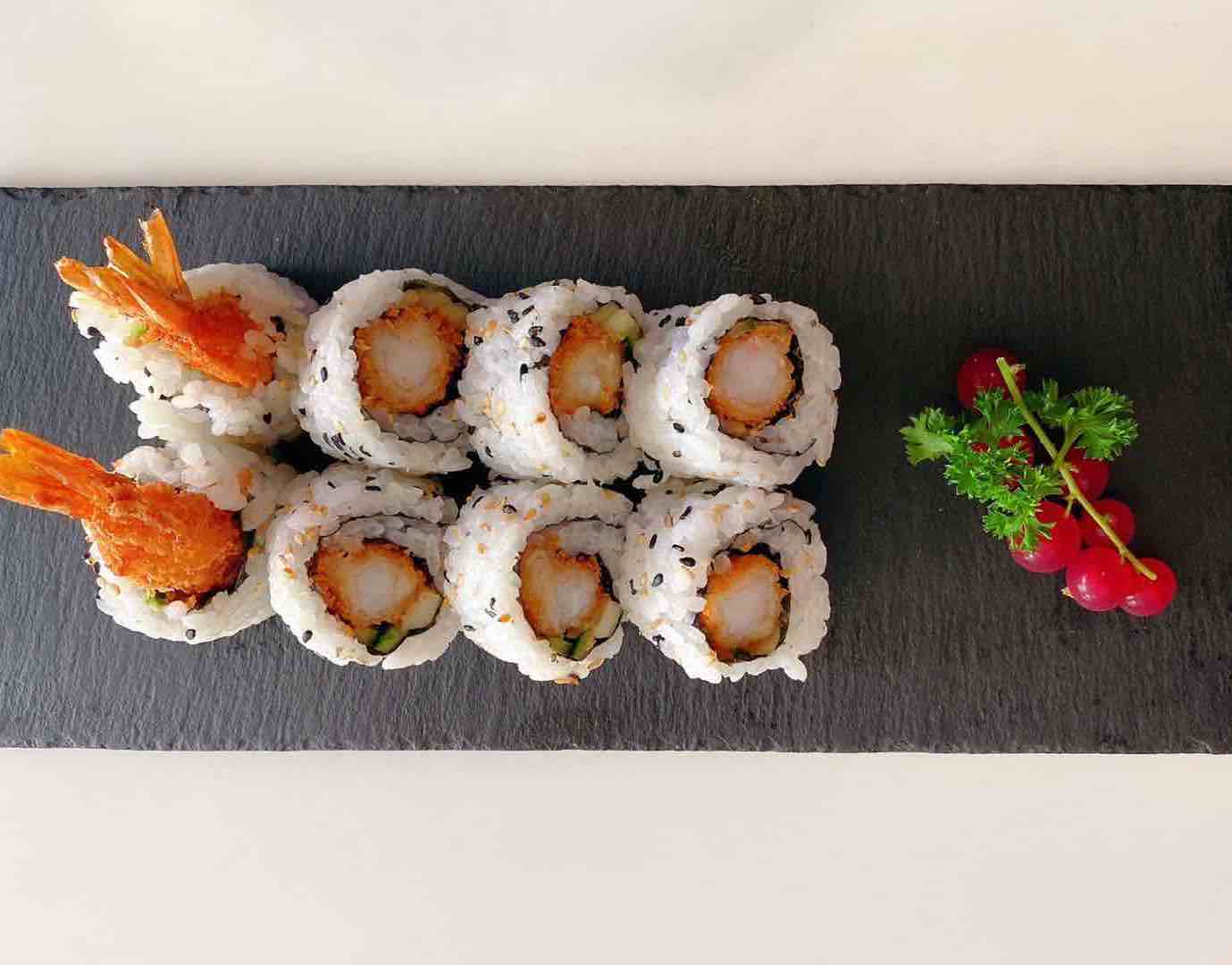 Tempura scampis